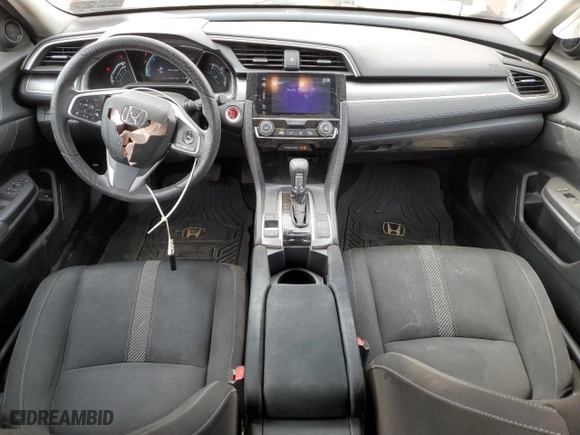 2017 Honda Civic Sedan EX with VIN 2HGFC2F75HH567895, listed as a Copart auction lot 49402185 with 76,173 mi miles and Salvage Title. Bid and sale history available at carsss.com. Image 8.