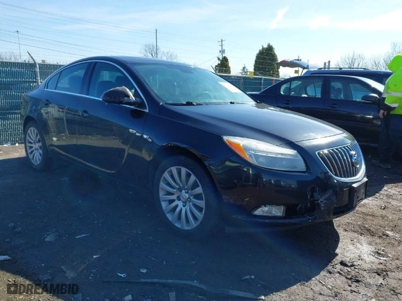 2011 Buick Regal CXL RL5 with VIN W04GT5GC9B1011492, listed as a IAAI auction lot 41821747 with 119,551 mi miles. Bid and sale history available at carsss.com. Image 1.