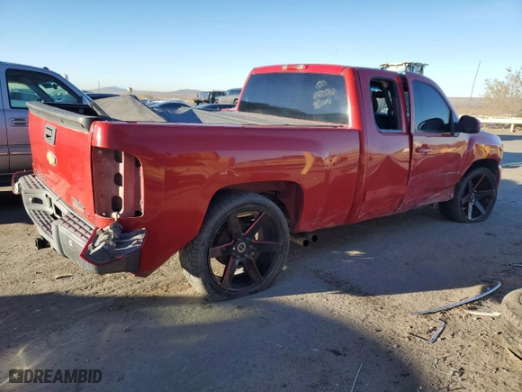 2008 Chevrolet Silverado 1500 LT w/1LT with VIN 2GCEC19J081300524, listed as a Copart auction lot 79755954 with 169,529 mi miles and Salvage Title. Bid and sale history available at carsss.com. Image 3.