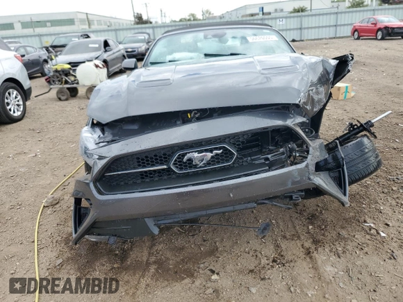 2019 Ford Mustang EcoBoost with VIN 1FATP8UH7K5176885, listed as a Copart auction lot 56626555 with 68,243 mi miles and Salvage title. Bid and sale history available at DreamBid. Image 5.