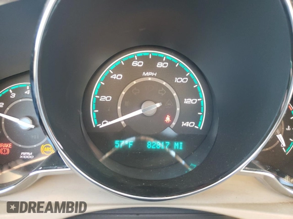 2012 Chevrolet Malibu LTZ with VIN 1G1ZG5E77CF131460, listed as a Copart auction lot 45423065 with 82,817 mi miles and Salvage Title. Bid and sale history available at DreamBid. Image 9.