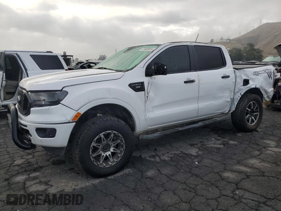 2019 Ford Ranger XL with VIN 1FTER4EH4KLB08642, listed as a Copart auction lot 81833334 with 78,477 mi miles and Salvage Title. Bid and sale history available at carsss.com. Image 1.