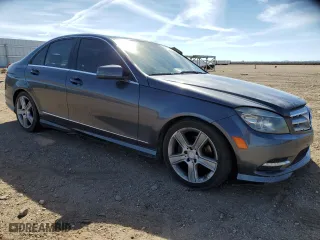 2011 Mercedes-Benz C-Class C 300 Sport with VIN WDDGF5EB2BR183071, listed as a Copart auction lot 47795485 with 258,536 mi miles and Salvage Title. Bid and sale history available at carsss.com. Image 4.