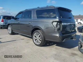 2018 Ford Expedition Max Limited with VIN 1FMJK1KT9JEA32683, listed as a IAAI auction lot 42033675 with 122,072 mi miles and . Bid and sale history available at DreamBid. Image 3.