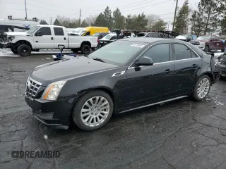 2012 Cadillac CTS Luxury with VIN 1G6DE5E55C0104415, listed as a Copart auction lot 45719685 with 113,484 mi miles and Salvage Title. Bid and sale history available at DreamBid. Image 1.