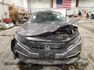 2019 Honda Civic Sedan EX with VIN 19XFC1F34KE016558, listed as a Copart auction lot 46137825 with 0 mi miles and Salvage Title. Bid and sale history available at carsss.com. Image 5.