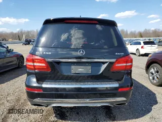 2017 Mercedes-Benz GLS with VIN 4JGDF6EE2HA751190, listed as a Copart auction lot 50566425 with 106,702 mi miles and Salvage Title. Bid and sale history available at carsss.com. Image 6.