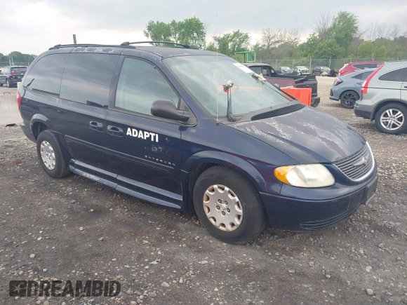 2004 Chrysler Town & Country LX z VIN 1C4GP44R24B527042, wystawiony jako IAAI lot #42466864 z przebiegiem 82 019 mil mil oraz . Historia ofert i sprzedaży dostępna na DreamBid. Obrazek 1.