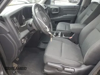2013 Honda Ridgeline Sport with VIN 5FPYK1F72DB016478, listed as a Copart auction lot 55953095 with 163,435 mi miles and Salvage title. Bid and sale history available at DreamBid. Image 7.