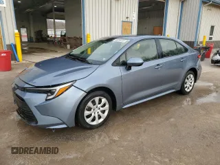 2023 Toyota Corolla Hybrid LE with VIN JTDBCMFE9P3012750, listed as a Copart auction lot 46326445 with 45,207 mi miles and Salvage Title. Bid and sale history available at carsss.com. Image 1.