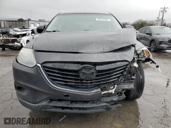 2013 Mazda CX-9 Sport with VIN JM3TB2BA2D0403421, listed as a Copart auction lot 50755305 with 154,287 mi miles and Salvage title. Bid and sale history available at DreamBid. Image 5.