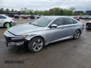 2019 Honda Accord EX-L with VIN 1HGCV1F55KA098027, listed as a Copart auction lot 50903525 with 61,514 mi miles and Salvage title. Bid and sale history available at DreamBid. Image 1.