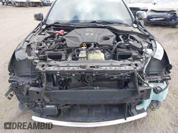 2020 Infiniti Q50 Luxe z VIN JN1EV7AP3LM203377, wystawiony jako IAAI lot #42117656 z przebiegiem 50 782 mil mil oraz . Historia ofert i sprzedaży dostępna na DreamBid. Obrazek 6.