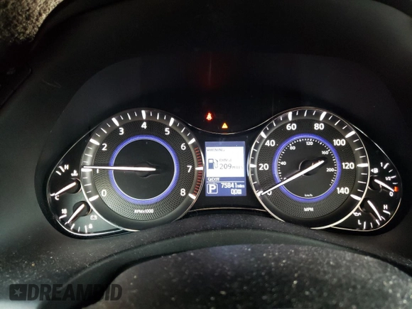 2018 Infiniti QX80 with VIN JN8AZ2NE6J9191550, listed as a Copart auction lot 62253904 with 75,841 mi miles and Salvage Title. Bid and sale history available at carsss.com. Image 9.
