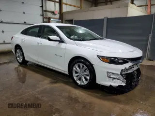 2025 Chevrolet Malibu LT with VIN 1G1ZD5ST9SF127094, listed as a Copart auction lot 50926015 with 9,533 mi miles and Clean Title. Bid and sale history available at DreamBid. Image 4.