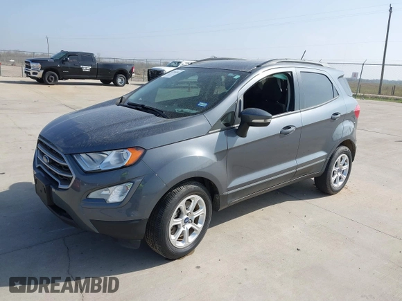 2020 Ford EcoSport SE with VIN MAJ3S2GE1LC333837, listed as a IAAI auction lot 41786054 with 28,134 mi miles. Bid and sale history available at carsss.com. Image 2.
