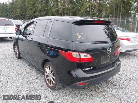 2012 Mazda 5 Grand Touring with VIN JM1CW2DL9C0112005, listed as a IAAI auction lot 42680646 with 140,724 mi miles and . Bid and sale history available at DreamBid. Image 3.