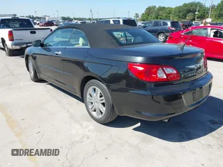 2008 Chrysler Sebring Limited with VIN 1C3LC65M28N692848, listed as a IAAI auction lot 42037136 with 128,278 mi miles. Bid and sale history available at carsss.com. Image 3.