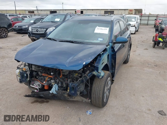2019 Kia Niro LX with VIN KNDCB3LC1K5339029, listed as a IAAI auction lot 41506669 with 1 mi miles. Bid and sale history available at carsss.com. Image 19.