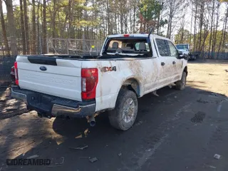 2022 Ford Super Duty F-250 SRW XL with VIN 1FT7W2B6XNEE45351, listed as a IAAI auction lot 41696612 with 12,773 mi miles. Bid and sale history available at carsss.com. Image 4.