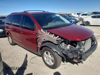 2010 Dodge Grand Caravan Hero with VIN 2D4RN3D11AR462932, listed as a Copart auction lot 50396755 with 166,936 mi miles and Salvage Title. Bid and sale history available at DreamBid. Image 4.