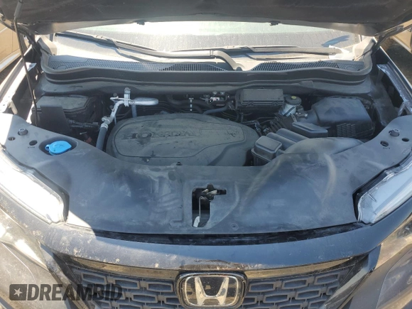 2021 Honda Passport EX-L with VIN 5FNYF7H5XMB013999, listed as a Copart auction lot 61893804 with 52,859 mi miles and Salvage Title. Bid and sale history available at carsss.com. Image 12.