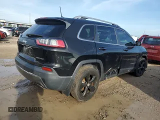 2019 Jeep Cherokee Limited with VIN 1C4PJLDN5KD135764, listed as a Copart auction lot 73637184 with 56,718 mi miles and Salvage Title. Bid and sale history available at DreamBid. Image 3.