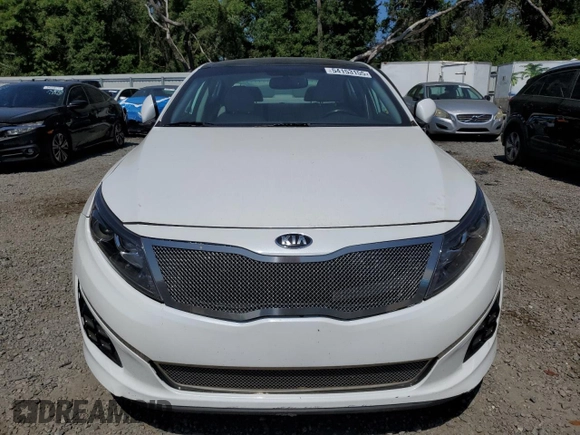 2015 Kia Optima SX Turbo with VIN 5XXGR4A60FG516459, listed as a Copart auction lot 54153155 with 66,643 mi miles and Salvage Title. Bid and sale history available at carsss.com. Image 5.