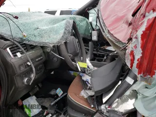 2023 GMC Yukon XL Denali Ultimate with VIN 1GKS2KKL1PR129803, listed as a Copart auction lot 42931415 with 55,586 mi miles and Salvage Title. Bid and sale history available at carsss.com. Image 8.