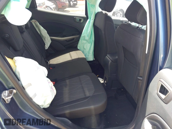 2021 Ford EcoSport SE z VIN MAJ6S3GLXMC441005, wystawiony jako IAAI lot #41869802 z przebiegiem 10 359 mil mil oraz . Historia ofert i sprzedaży dostępna na DreamBid. Obrazek 8.