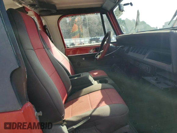 1994 Jeep Wrangler S with VIN 1J4FY19P7RP404873, listed as a Copart auction lot 44501125 with 209,709 mi miles and Salvage Title. Bid and sale history available at carsss.com. Image 11.