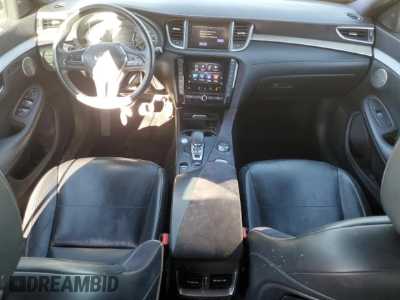 2019 Infiniti QX50 Essential with VIN 3PCAJ5M31KF133096, listed as a Copart auction lot 50340905 with 77,112 mi miles and Salvage Title. Bid and sale history available at DreamBid. Image 8.