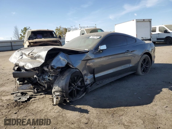 2022 Ford Mustang GT with VIN 1FA6P8CF9N5133876, listed as a Copart auction lot 78868754 with 28,064 mi miles and Salvage Title. Bid and sale history available at carsss.com. Image 1.