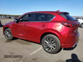 2024 Mazda CX-5 2.5 Turbo Signature with VIN JM3KFBXY8R0363391, listed as a Copart auction lot 42866755 with 13,881 mi miles and Salvage Title. Bid and sale history available at carsss.com. Image 2.