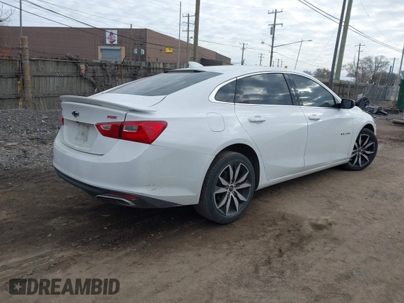 2020 Chevrolet Malibu RS with VIN 1G1ZG5ST6LF143441, listed as a IAAI auction lot 41781510 with 56,432 mi miles and . Bid and sale history available at DreamBid. Image 4.