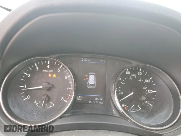 2018 Nissan Rogue SV with VIN KNMAT2MTXJP505788, listed as a Copart auction lot 52732445 with 158,514 mi miles and Salvage Title. Bid and sale history available at carsss.com. Image 9.