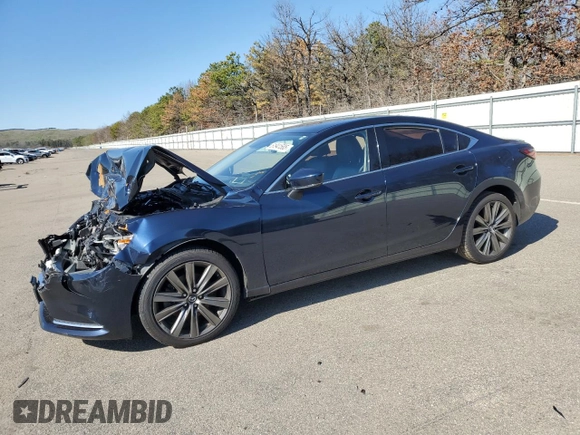 2019 Mazda 6 Grand Touring Reserve with VIN JM1GL1WY5K1509720, listed as a Copart auction lot 51941585 with 64,659 mi miles and Salvage Title. Bid and sale history available at carsss.com. Image 1.