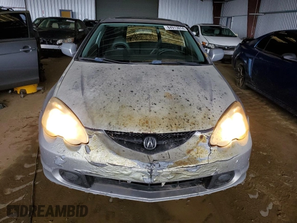 2002 Acura RSX Type S with VIN JH4DC53012C015656, listed as a Copart auction lot 84913014 with 222,475 mi miles and Salvage Title. Bid and sale history available at carsss.com. Image 5.