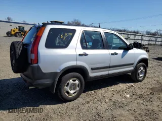 2004 Honda CR-V LX with VIN SHSRD78404U250284, listed as a Copart auction lot 48427055 with 192,795 mi miles and Salvage Title. Bid and sale history available at carsss.com. Image 3.