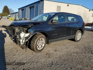 2021 Chevrolet Equinox LS with VIN 3GNAX5EV2MS141501, listed as a Copart auction lot 44755215 with 51,857 mi miles and Non repairable. Bid and sale history available at DreamBid. Image 1.