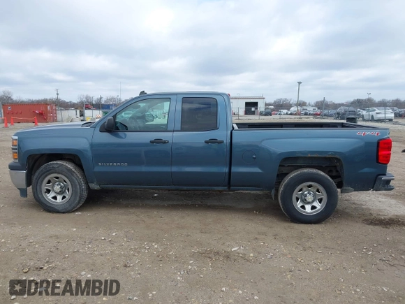 2014 Chevrolet Silverado 1500 Work Truck with VIN 1GCVKPEH1EZ141556, listed as a IAAI auction lot 41866774 with 158,279 mi miles and . Bid and sale history available at DreamBid. Image 14.