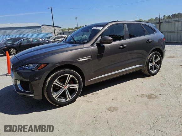 2017 Jaguar F-Pace S with VIN SADCM2BVXHA884903, listed as a Copart auction lot 49633055 with 106,312 mi miles and Clean Title. Bid and sale history available at DreamBid. Image 1.