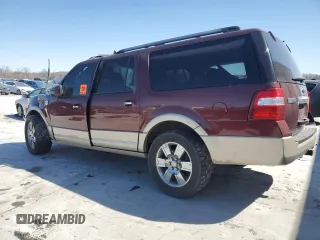 2010 Ford Expedition EL Eddie Bauer with VIN 1FMJK1J54AEA48292, listed as a Copart auction lot 49781405 with 0 mi miles and Salvage Title. Bid and sale history available at carsss.com. Image 2.