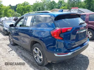 2020 GMC Terrain SLT z VIN 3GKALVEV4LL345105, wystawiony jako IAAI lot #42525582 z przebiegiem 47 848 mil mil oraz . Historia ofert i sprzedaży dostępna na DreamBid. Obrazek 3.