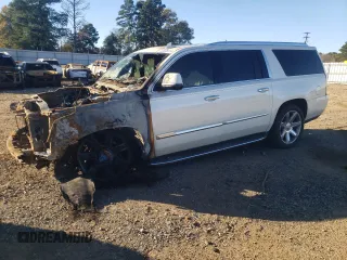 2015 Cadillac Escalade ESV Luxury with VIN 1GYS3SKJ8FR674316, listed as a Copart auction lot 83698314 with Not provided miles and Salvage title. Bid and sale history available at DreamBid. Image 1.