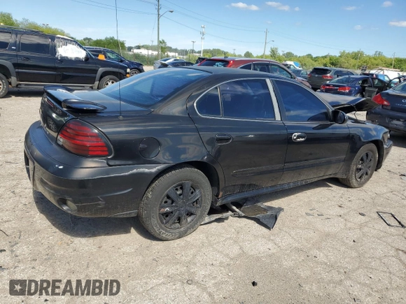 2004 Pontiac Grand Am SE1 with VIN 1G2NF52E54M501298, listed as a Copart auction lot 61025774 with 0 mi miles and Salvage Title. Bid and sale history available at carsss.com. Image 3.