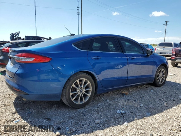 2017 Ford Fusion SE with VIN 3FA6P0H75HR158732, listed as a Copart auction lot 70802654 with 103,662 mi miles and Salvage Title. Bid and sale history available at carsss.com. Image 3.