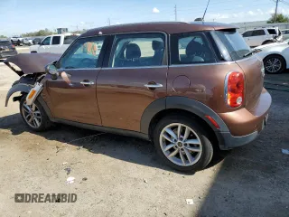 2013 MINI Countryman with VIN WMWZB3C5XDWM08130, listed as a Copart auction lot 45046245 with Not provided miles and Salvage title. Bid and sale history available at DreamBid. Image 2.