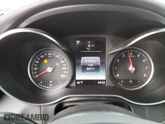 2019 Mercedes-Benz GLC with VIN WDC0G4KB5KV178228, listed as a Copart auction lot 64436882 with 20,711 mi miles. Bid and sale history available at carsss.com. Image 8.