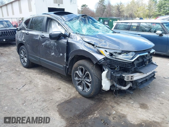 2022 Honda CR-V EX-L with VIN 5J6RW2H81NA000662, listed as a IAAI auction lot 42179192 with 18,563 mi miles and . Bid and sale history available at DreamBid. Image 1.